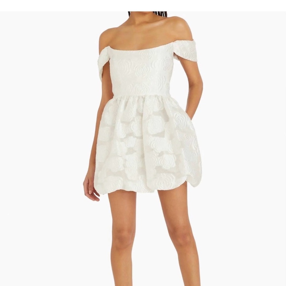 Amanda Uprichard Valentina Dress in Jacquard
